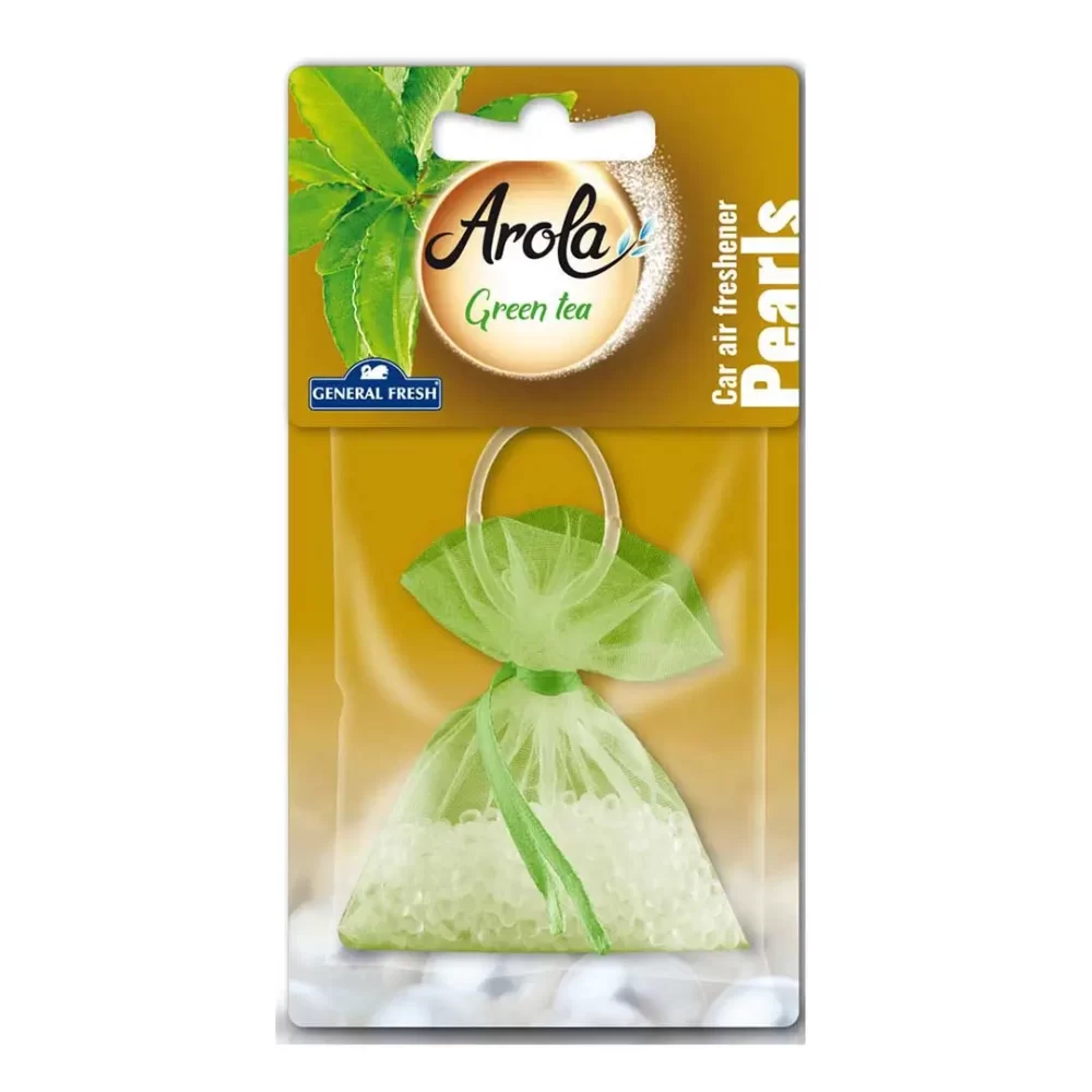 arola car pearls green tea