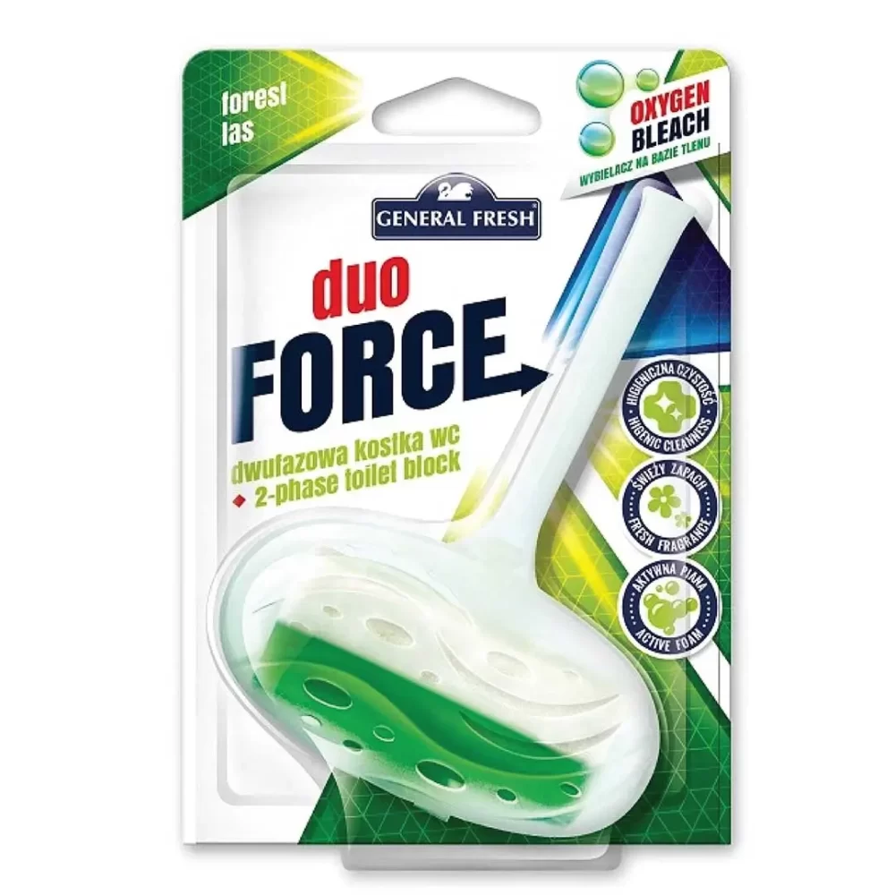 duo force forest toilet rim block