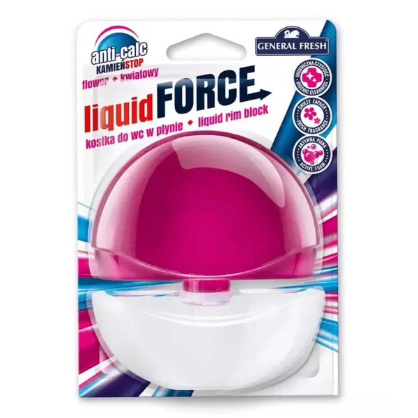 liquid force flower toilet rim block