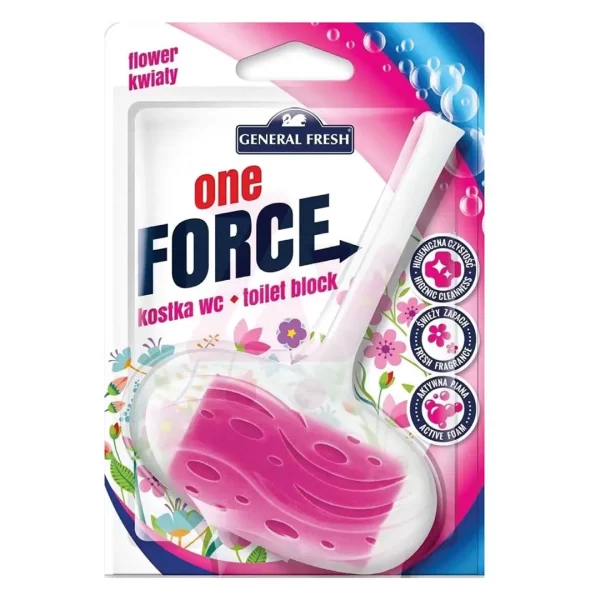 one force flower toilet block