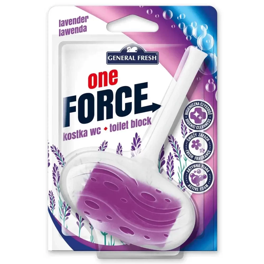 one force lavender toilet block