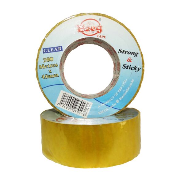 clear tape