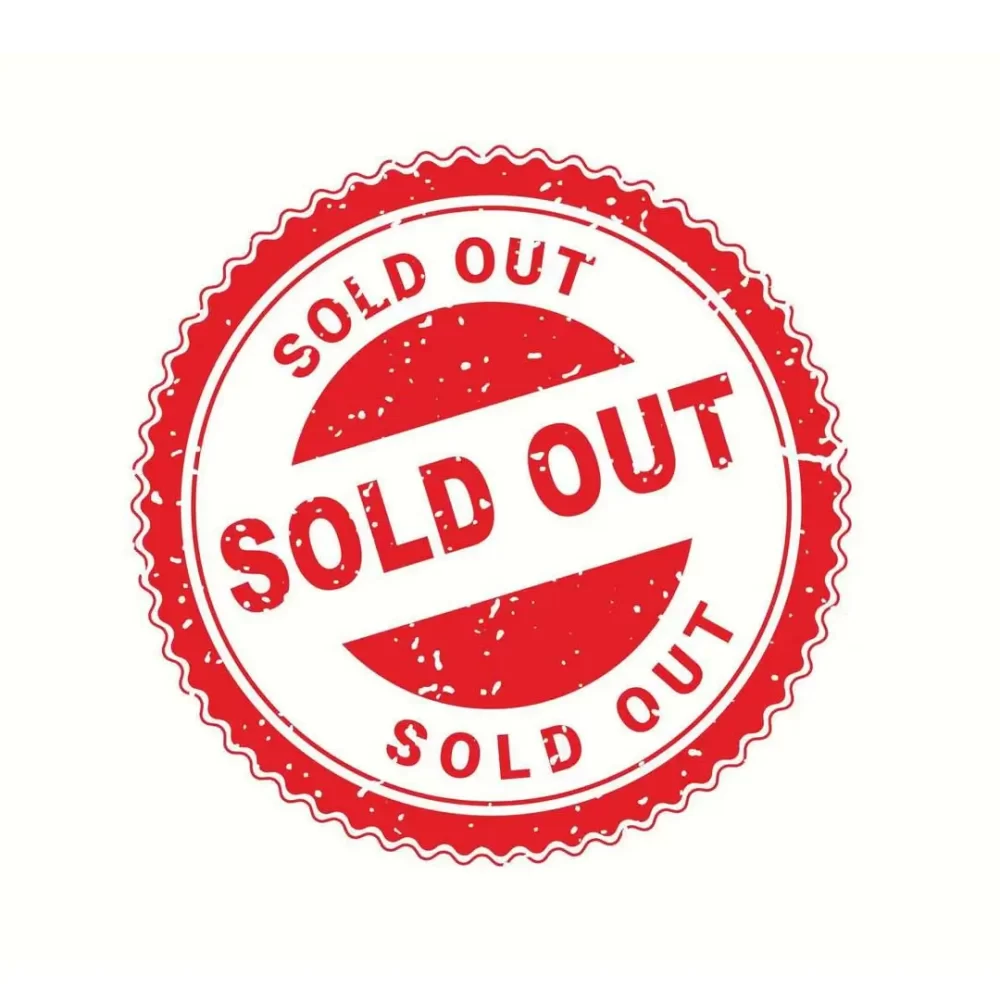 sold out sign bluemart