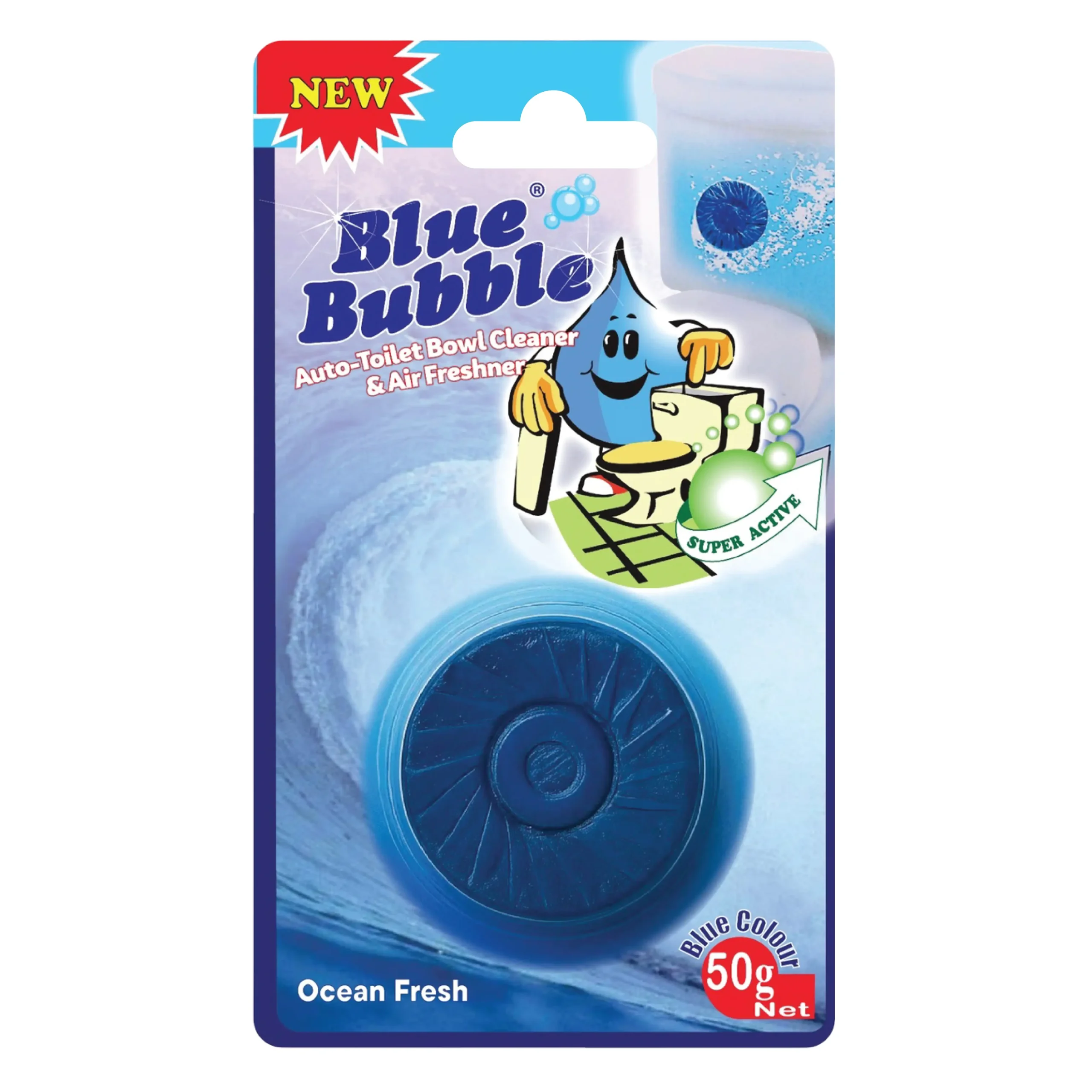 blue bubble 1 pack toilet blocks