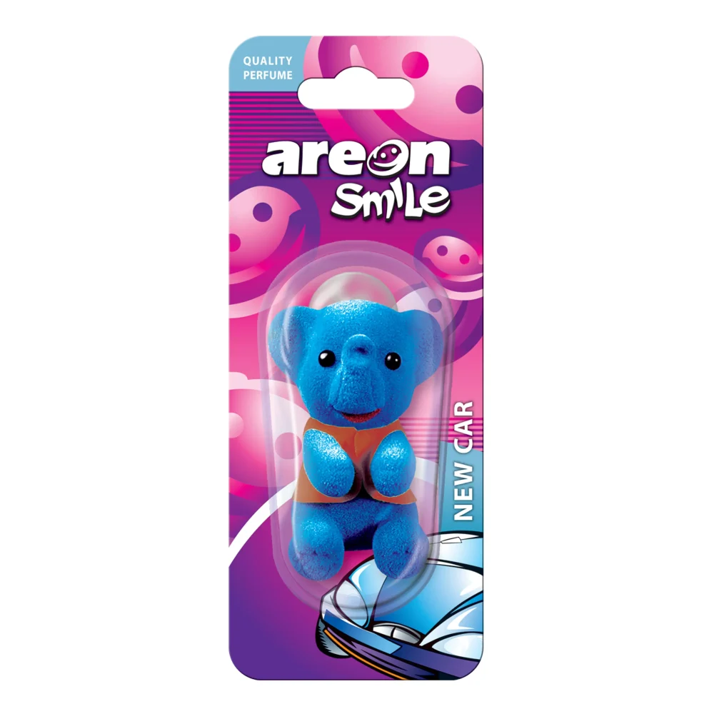 areon smile new car doll air freshener