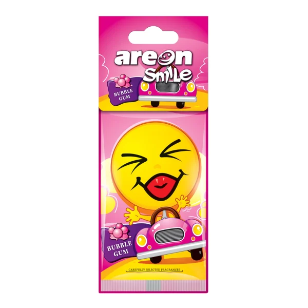 Areon Smile emoji Bubble Gum